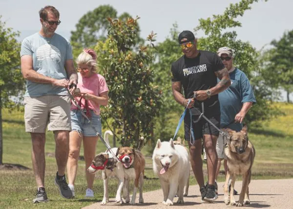 Service dog graduation